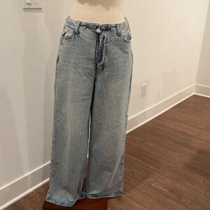 Habitual Light Blue Wide Leg Jeans